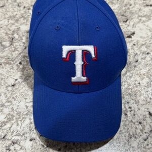 47 Brand Royal Blue Cap with Red and White T Logo